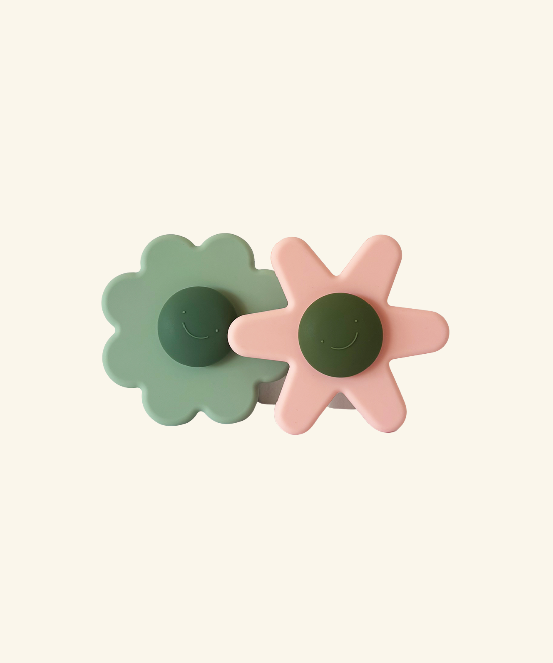 Silicone Fidget Spinner Set - Flowers