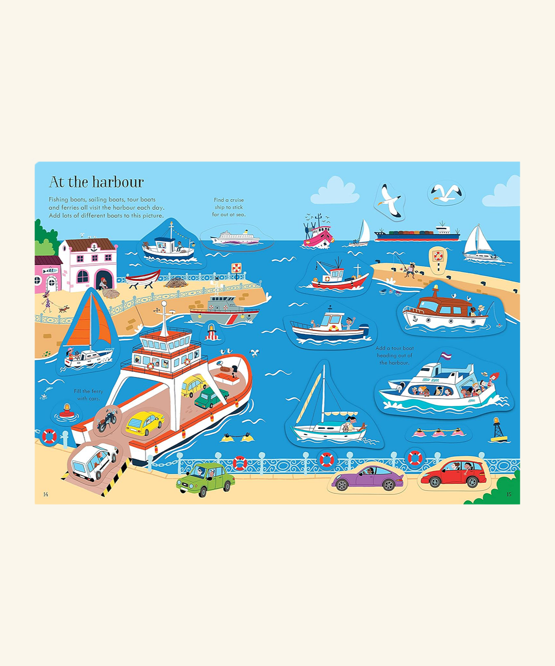 Usborne Travel Sticker Book