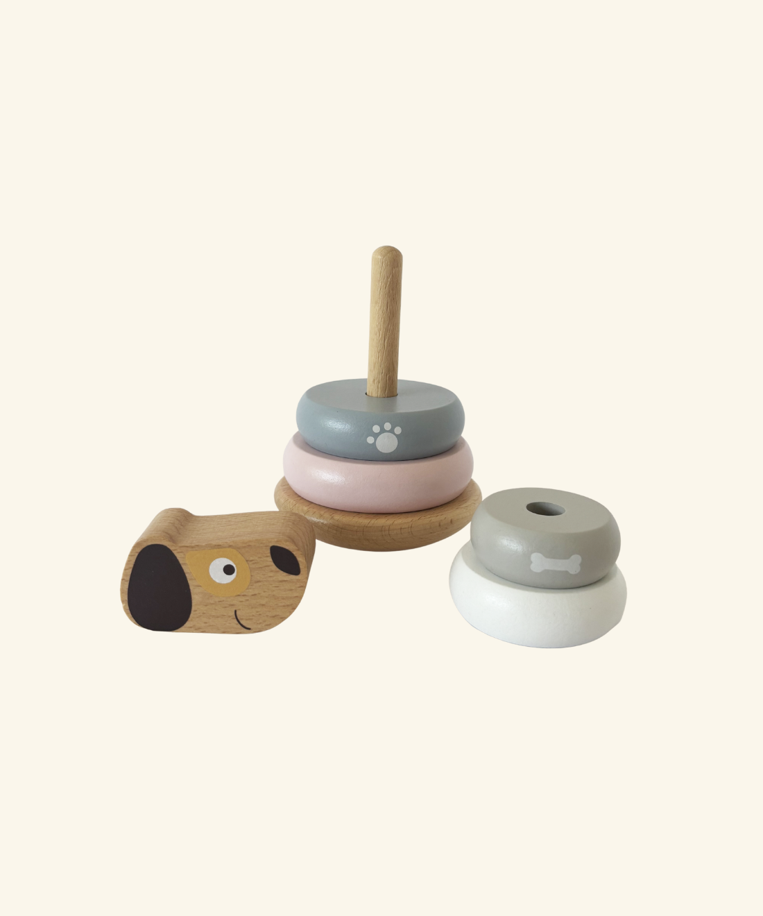 Wooden Stacking Rings