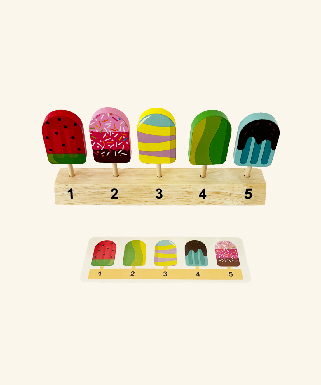Ice Cream Pattern Matching Set