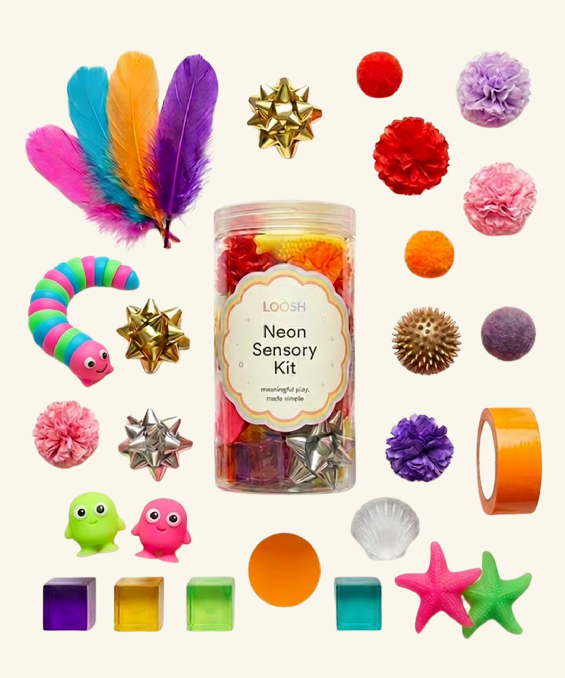 LOOSH NEON Sensory kit