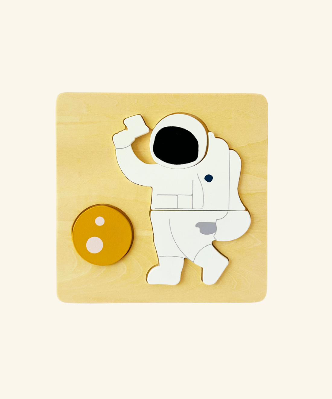 Wooden Space Puzzle - 4-Piece