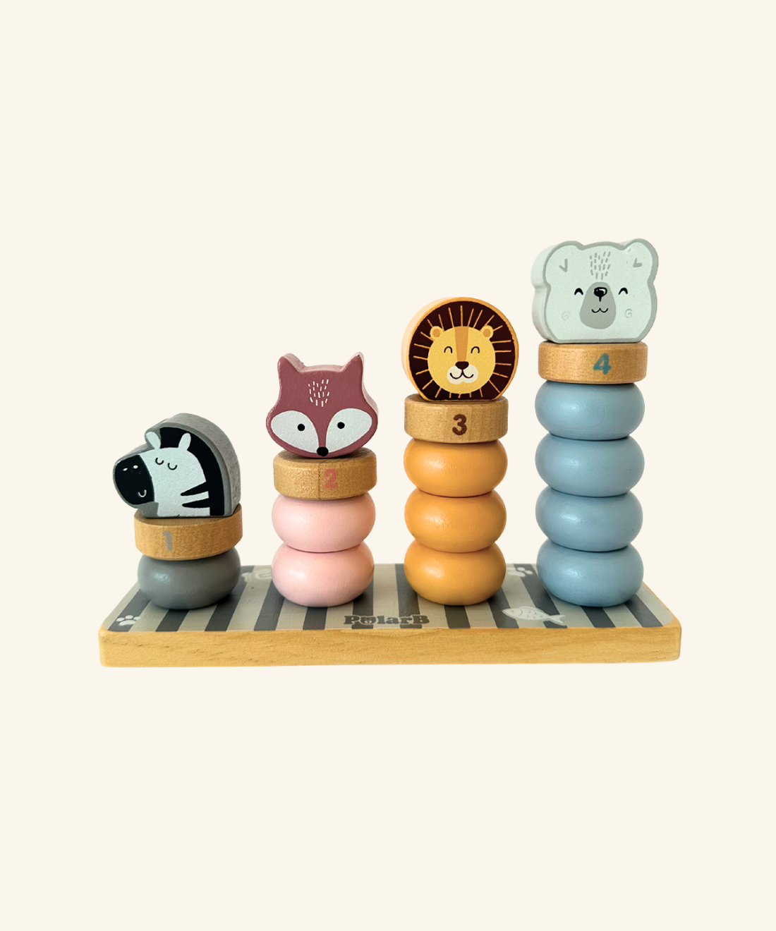 Animal & Numbers Stacking Puzzle