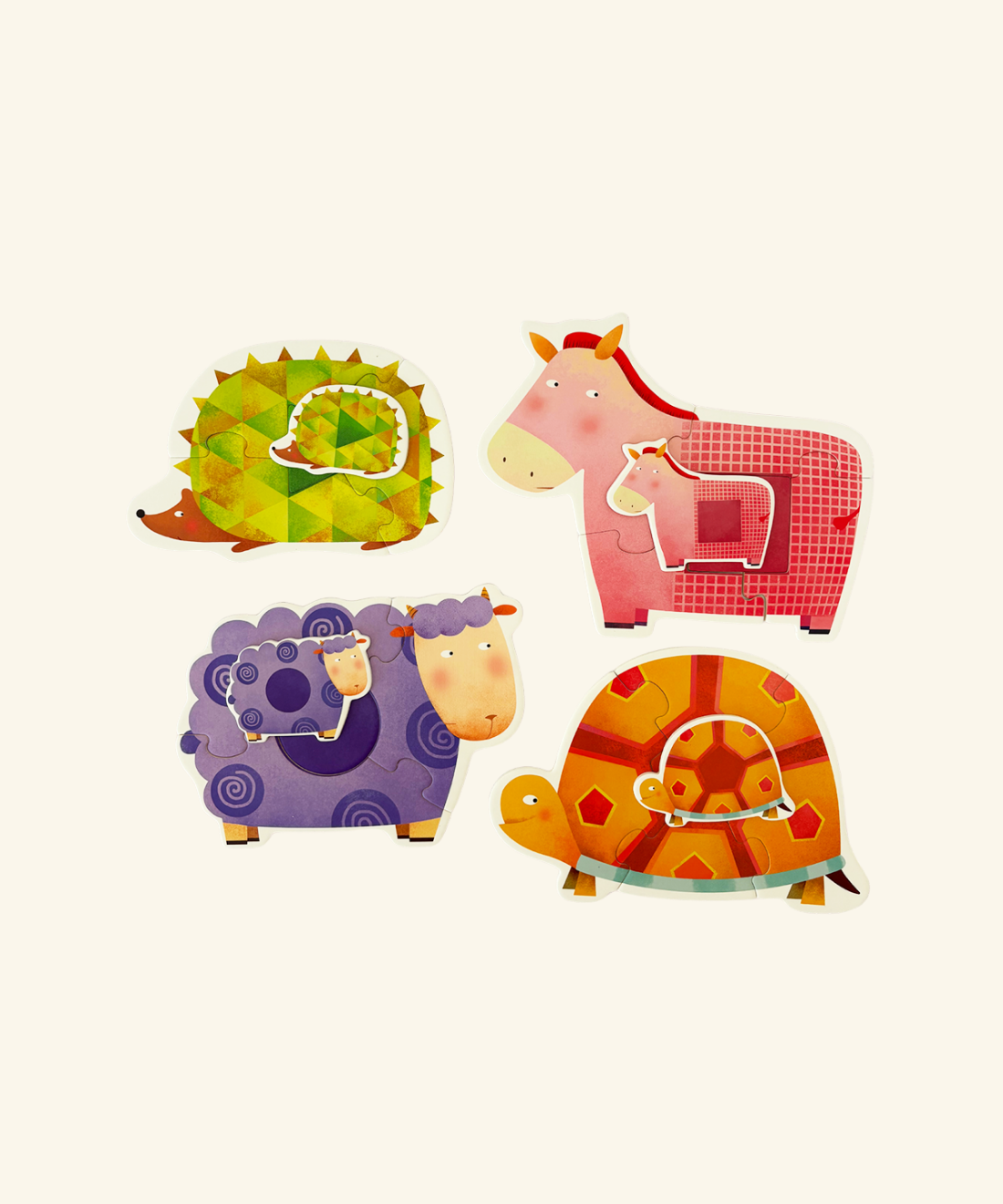 Advanced Animal Puzzles - 4 Puzzle Set