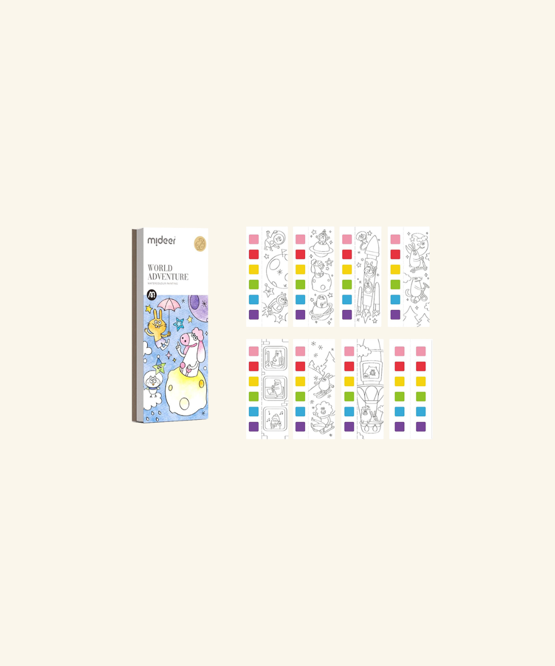 On-The-Go Pocket Watercolor Kit