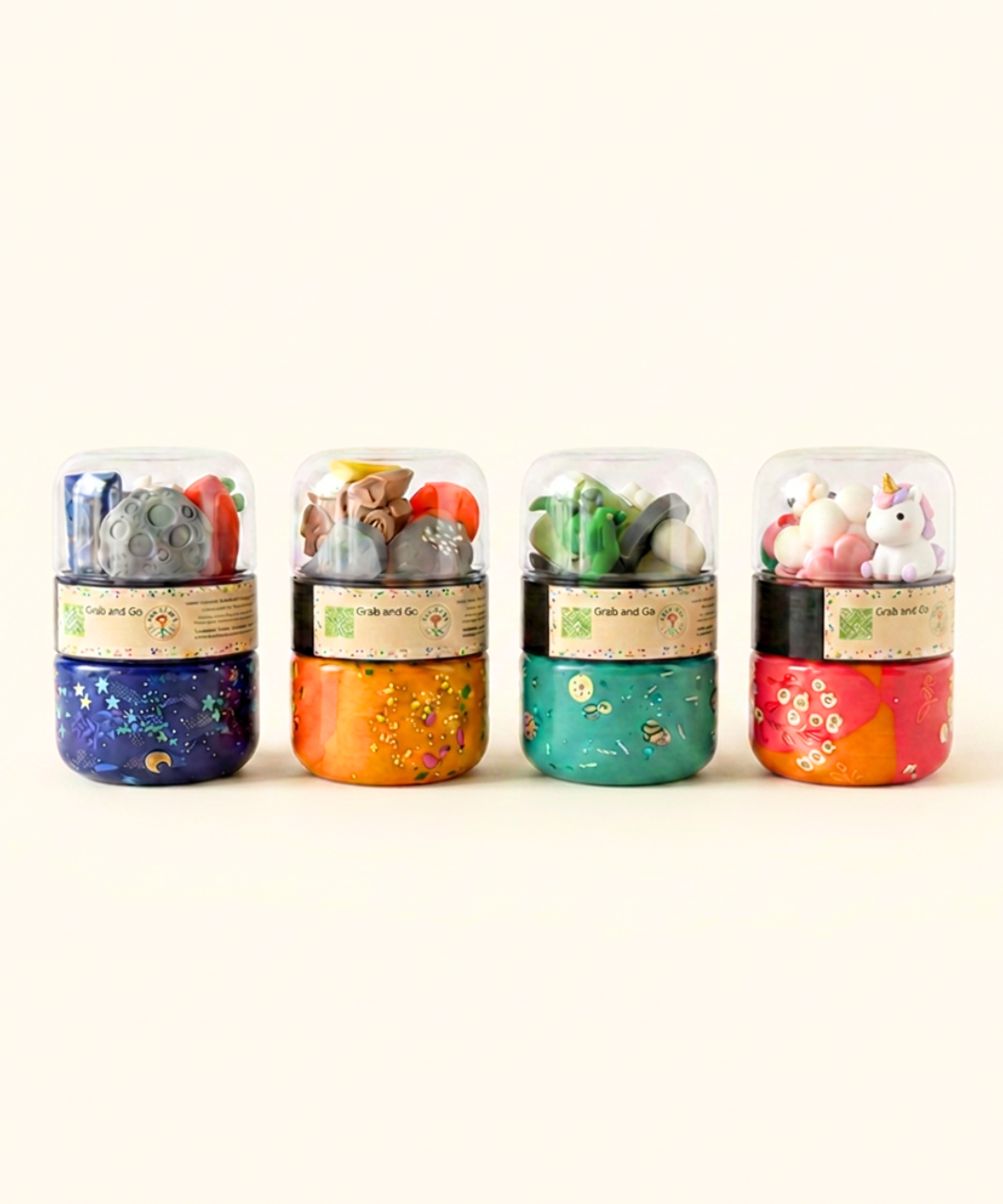 Power of Play x LOOSH Grab & Go Playdough Kit