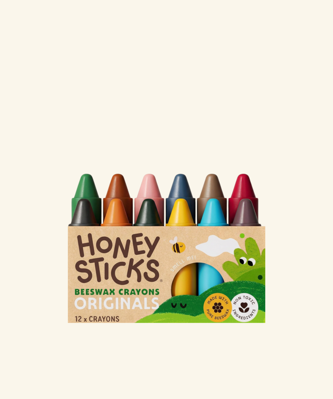 Honeysticks 100% Pure Beeswax Crayons