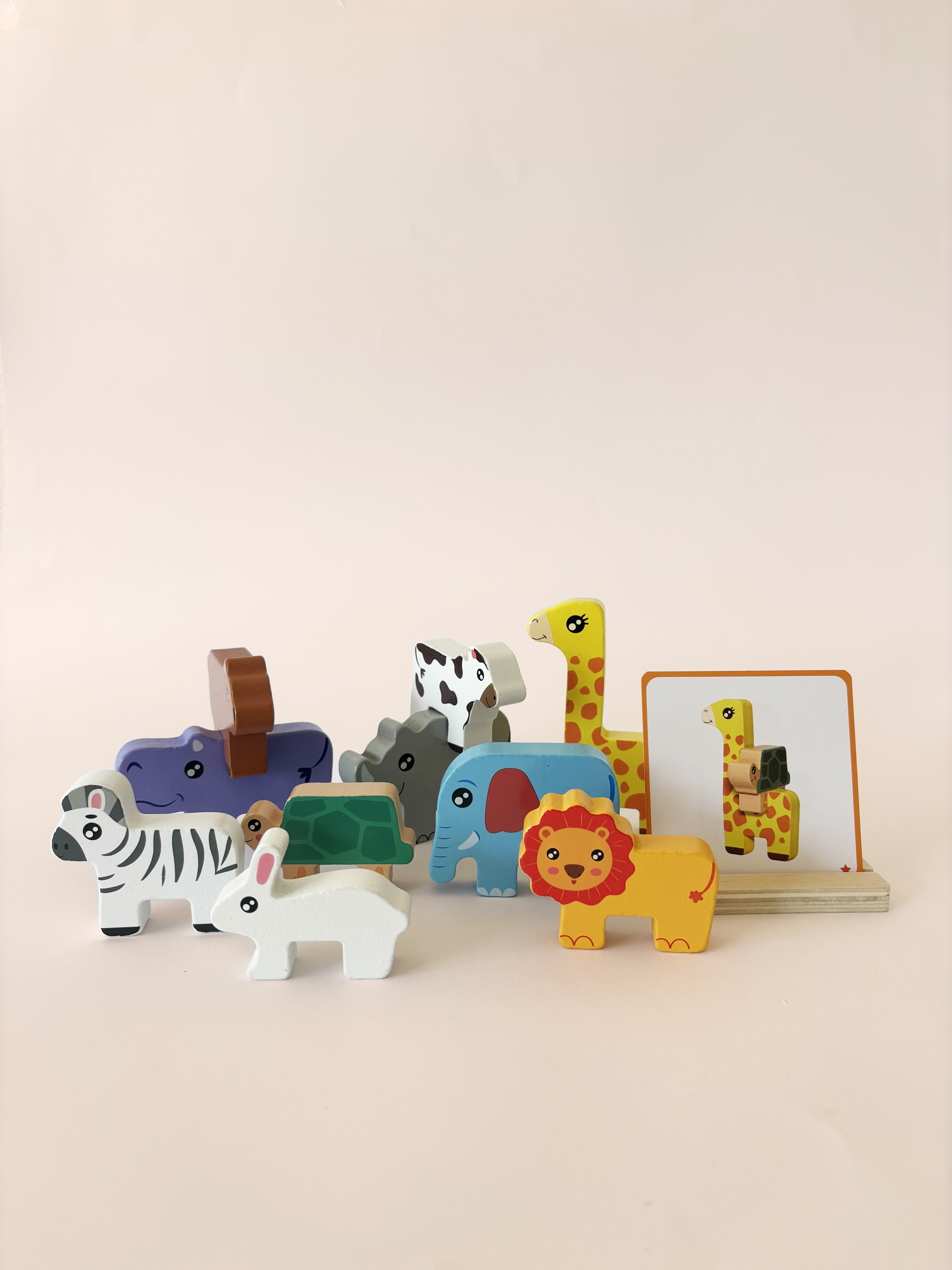 Animal Stacking Game (Wood)