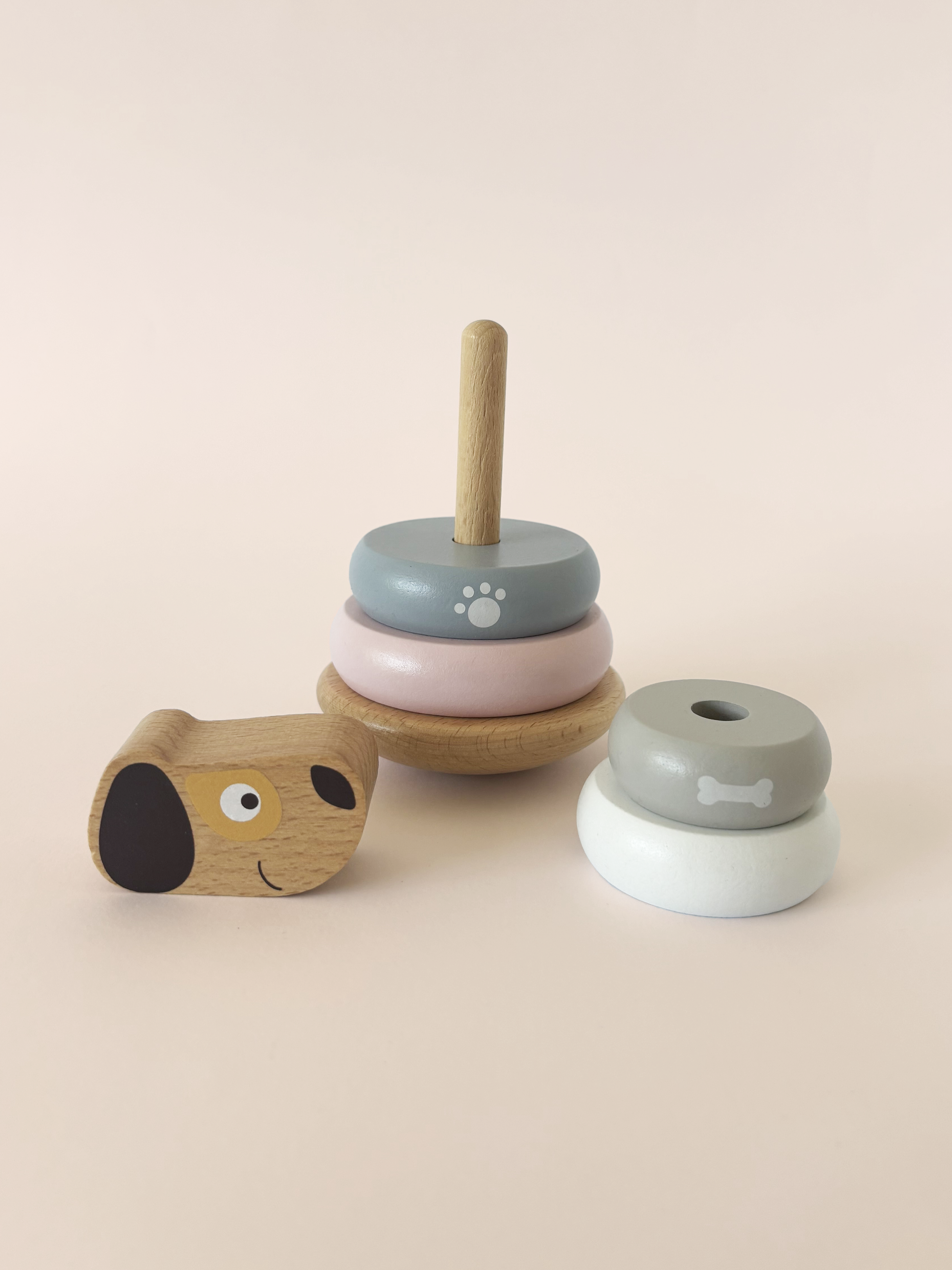 Wooden Stacking Rings