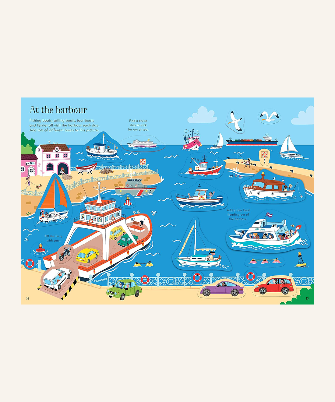 Usborne Travel Sticker Book