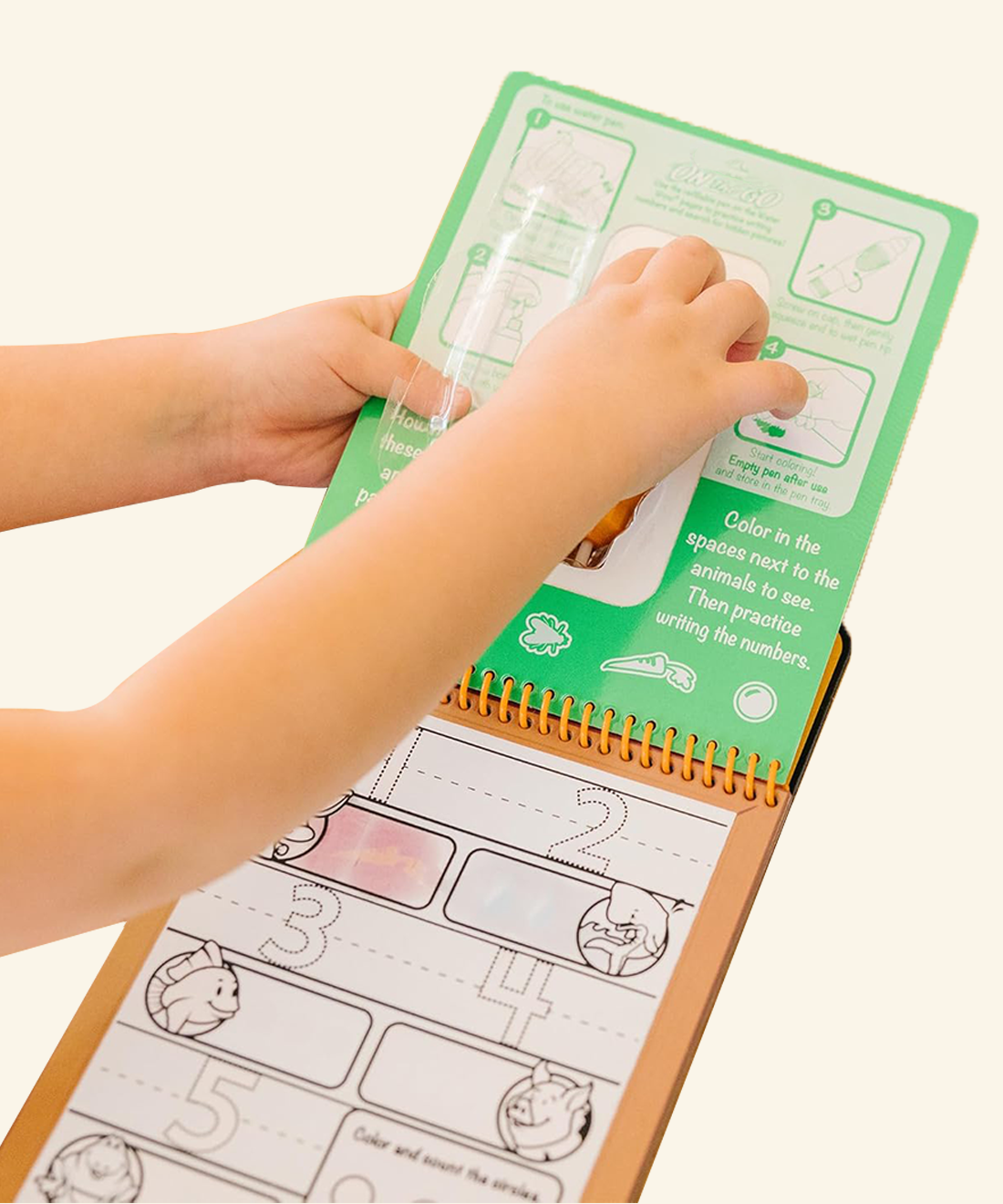 Melissa & Doug Water Wow Book - Numbers