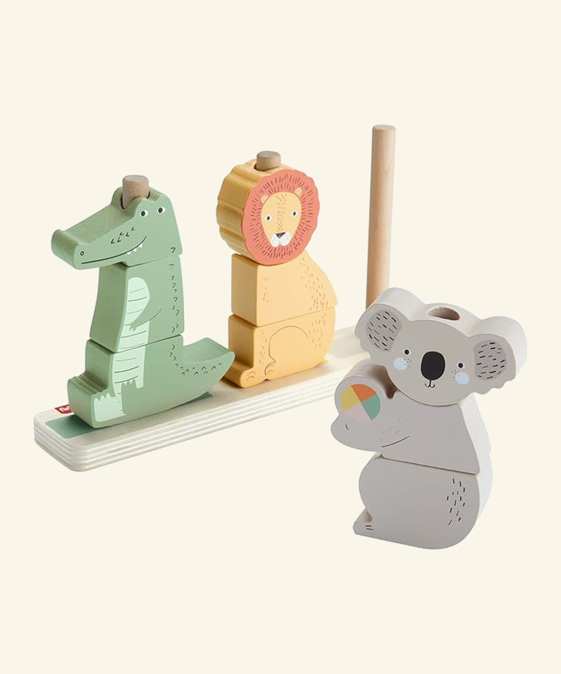 Safari Animal Stacking Puzzle