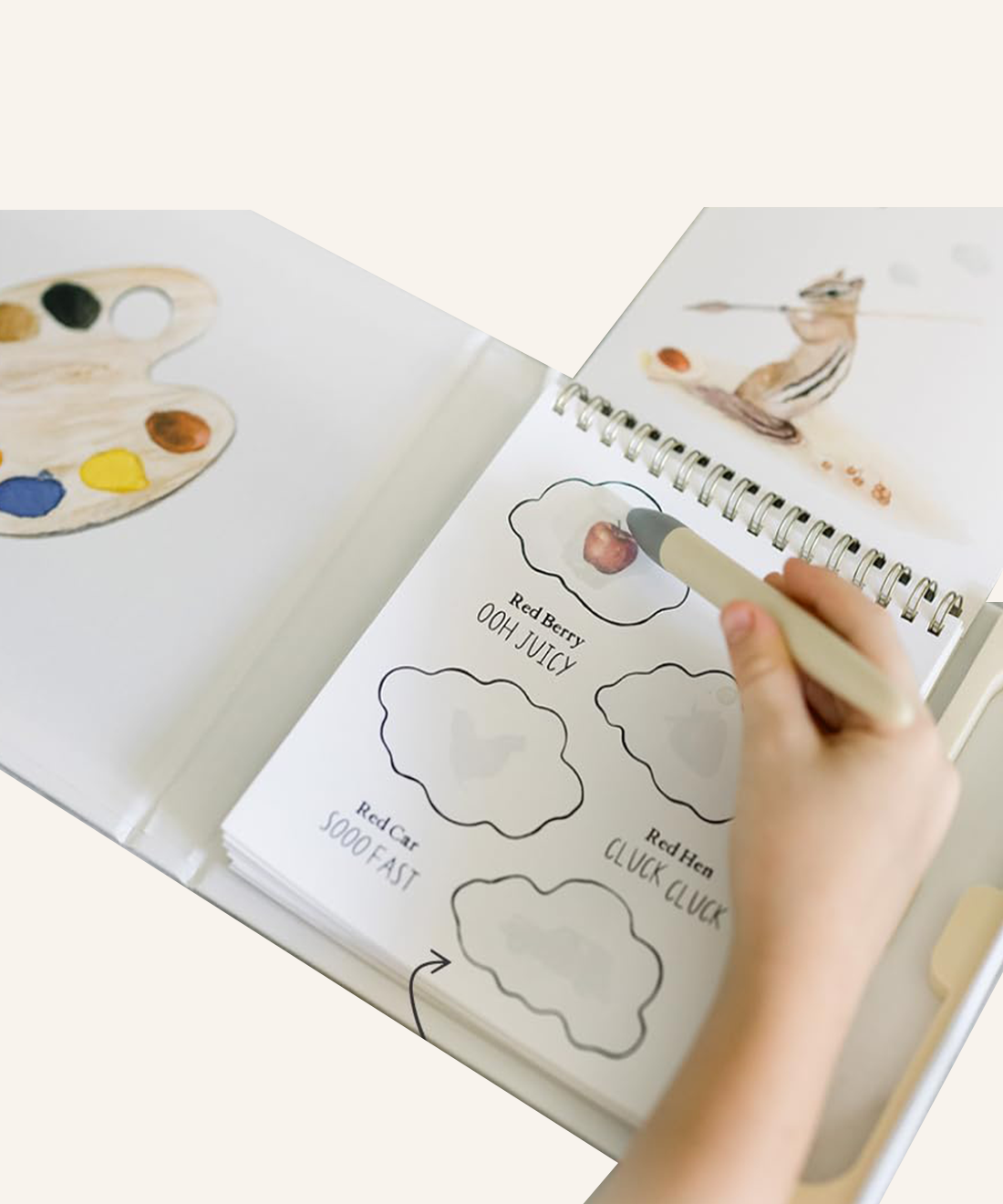 Wishy Washy First Words & Colors Water Reveal Book
