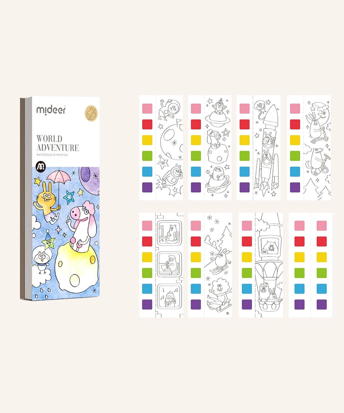 On-The-Go Pocket Watercolor Kit