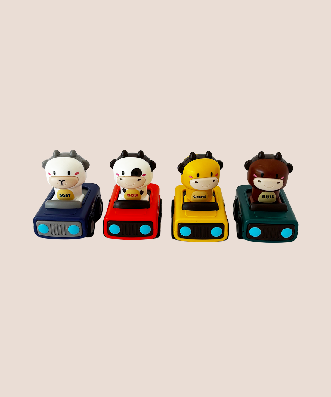 Push & Go Cars (4-cars)