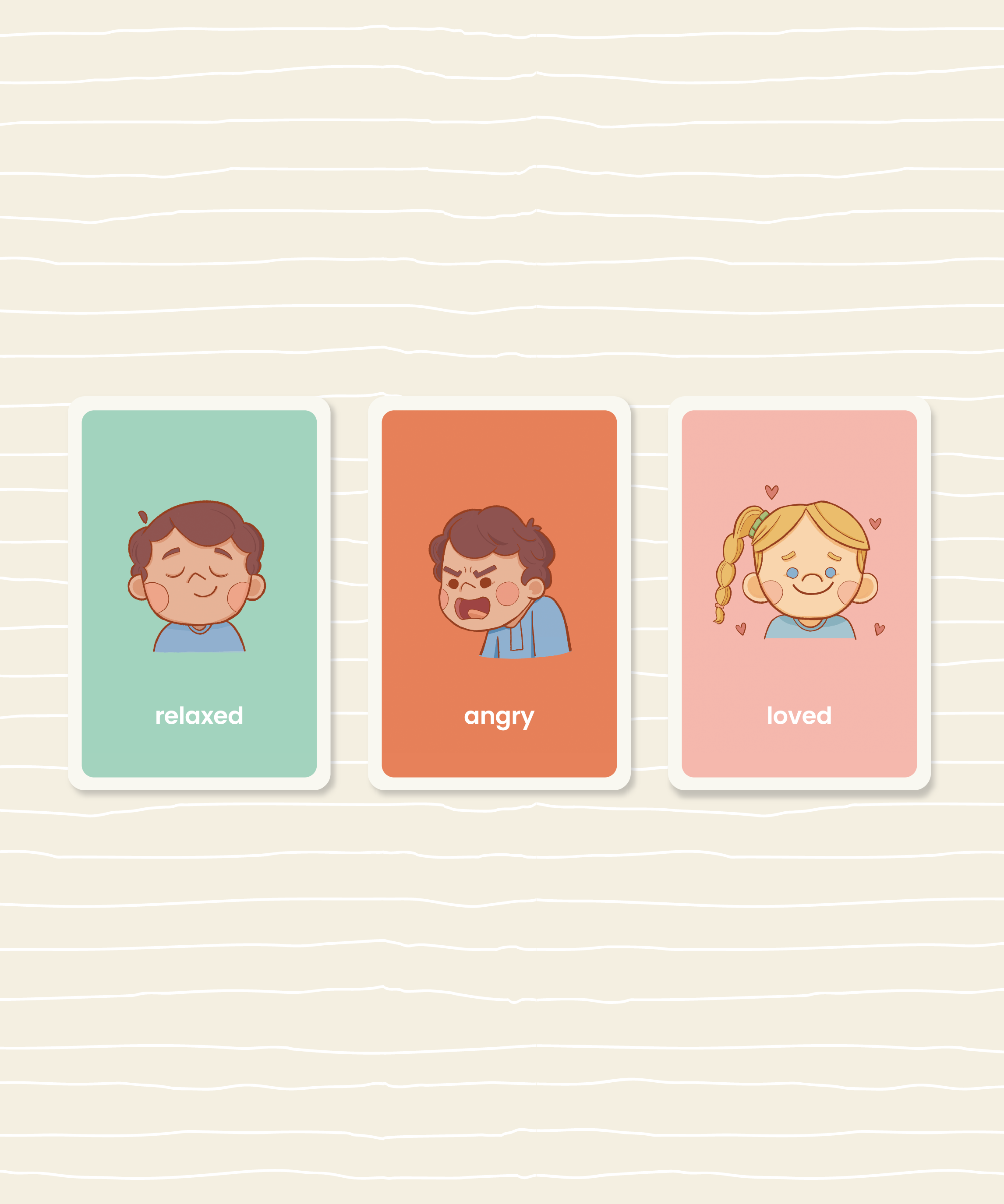LOOSH Big Feelings Flashcard Activity