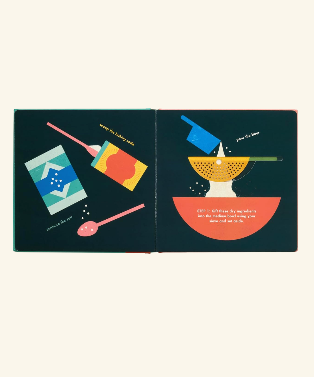 Cook A Book (Interactive Recipe Books For Toddlers)