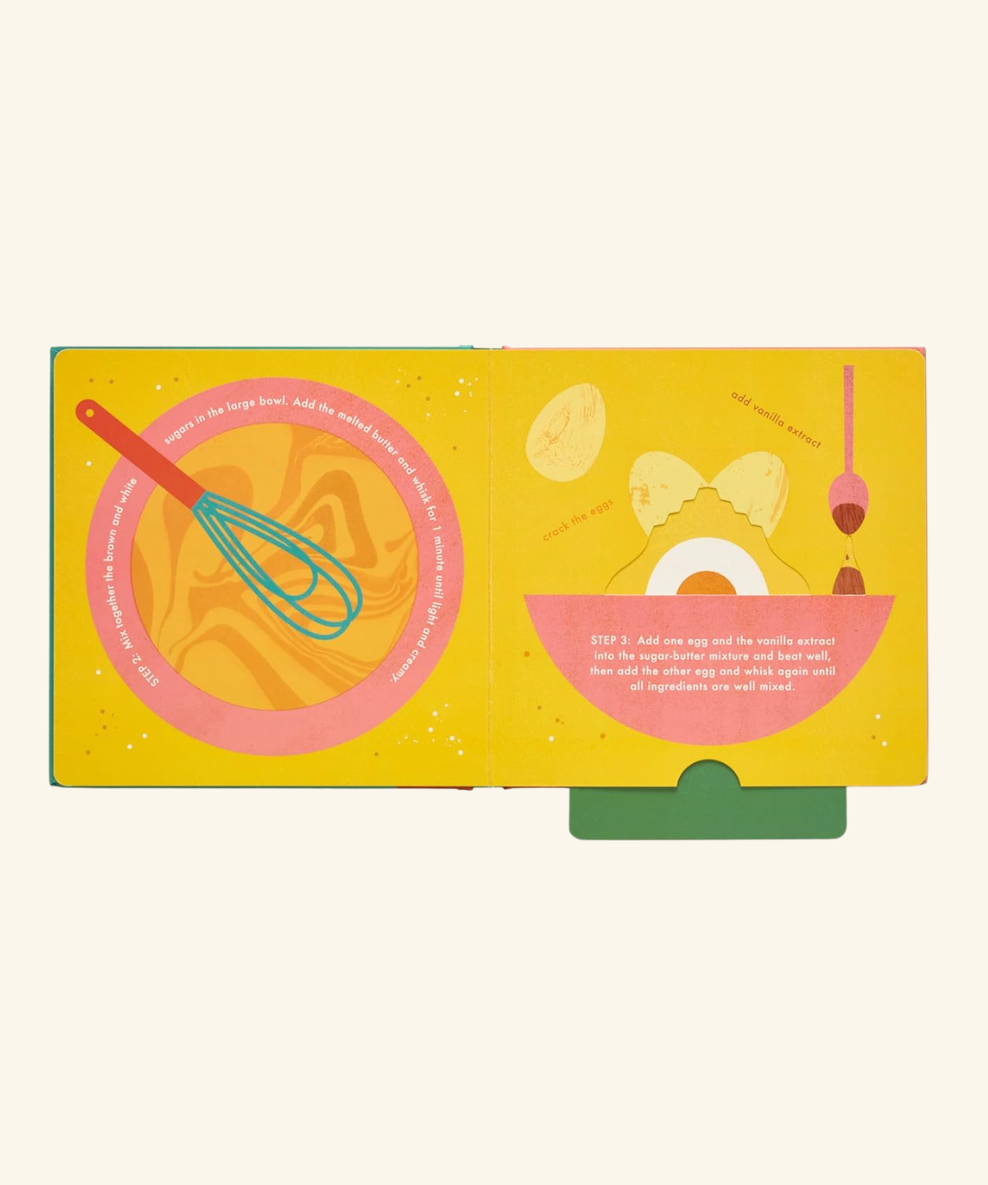 Cook A Book (Interactive Recipe Books For Toddlers)