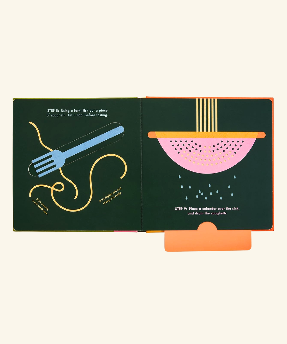 Cook A Book (Interactive Recipe Books For Toddlers)