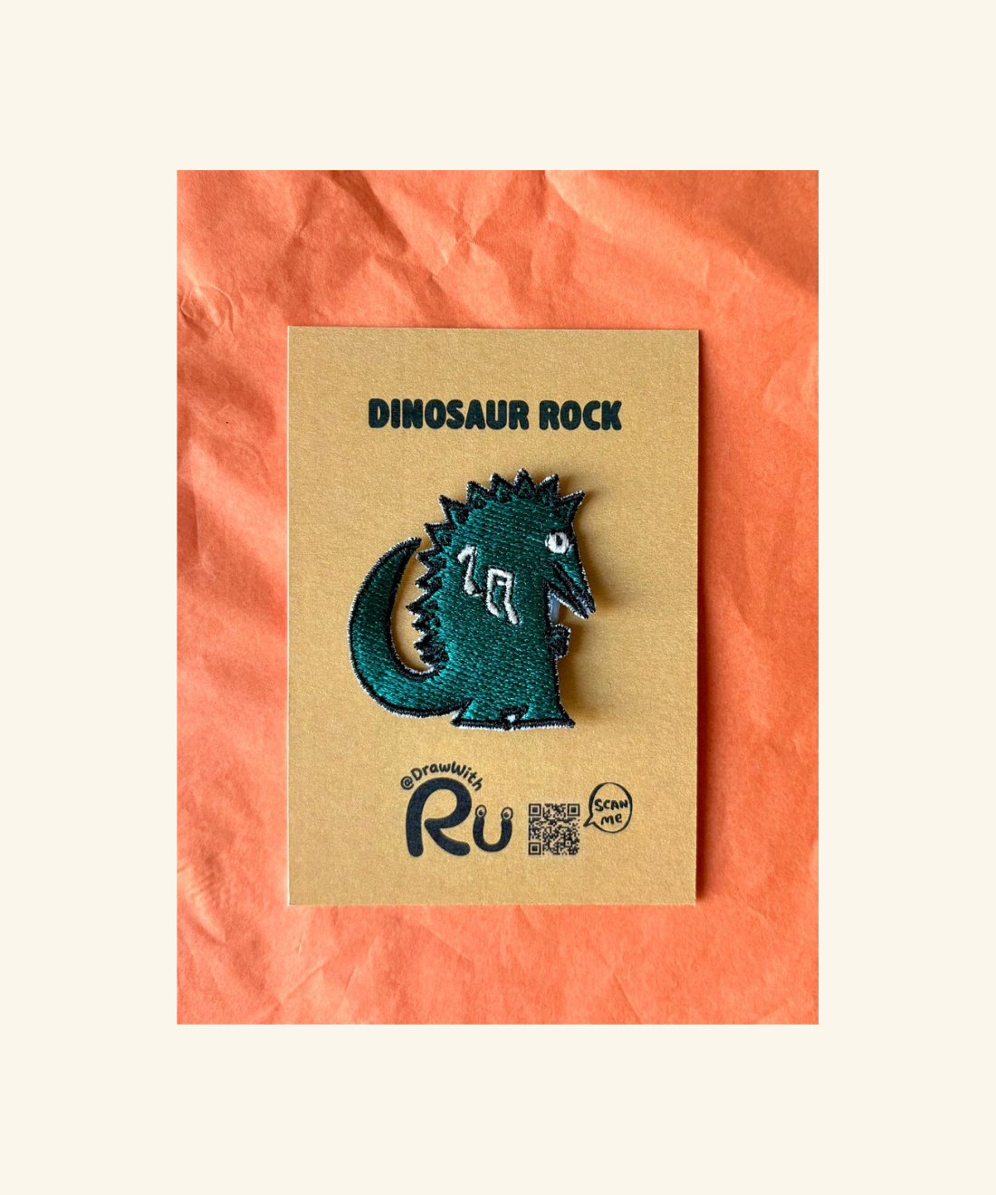 Ru β Embroidered Iron-On Patches