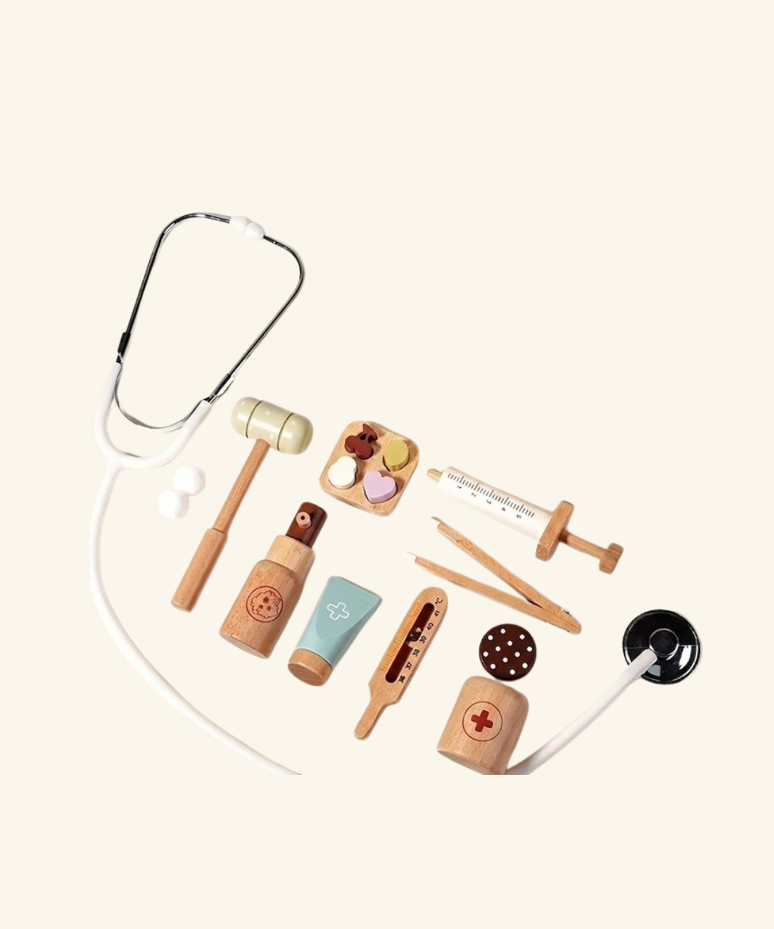 Wooden Doctor Kit