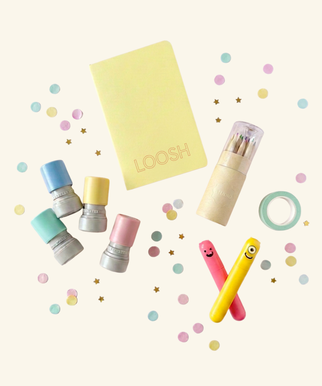 LOOSH On-The-Go Creativity Kit