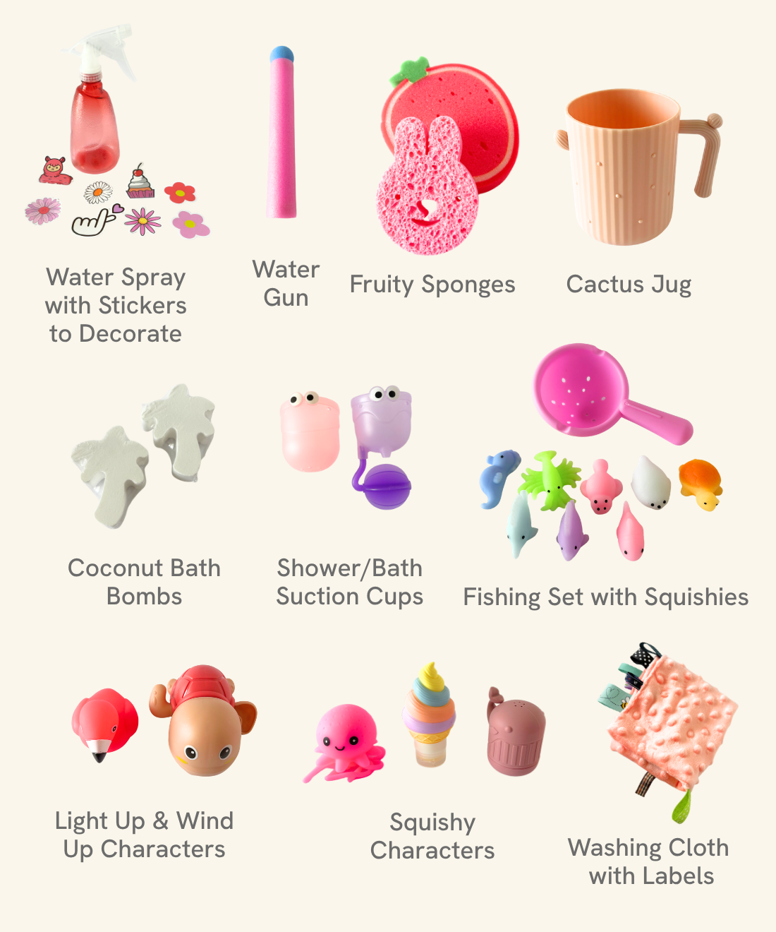LOOSH Little Splashers Bathtime Kit