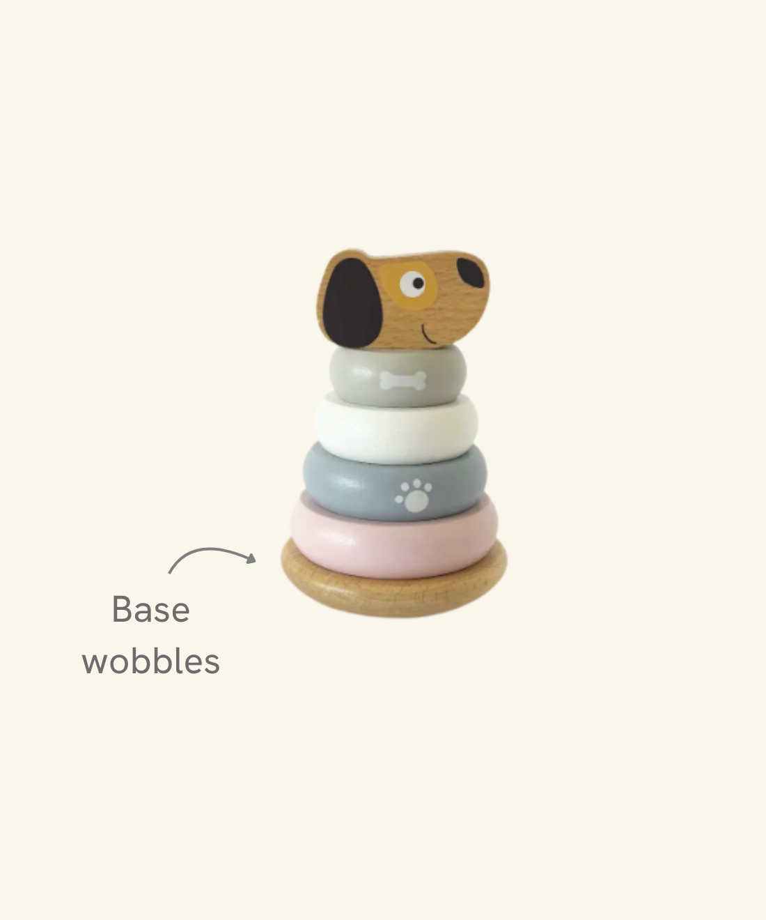 Wooden Stacking Rings