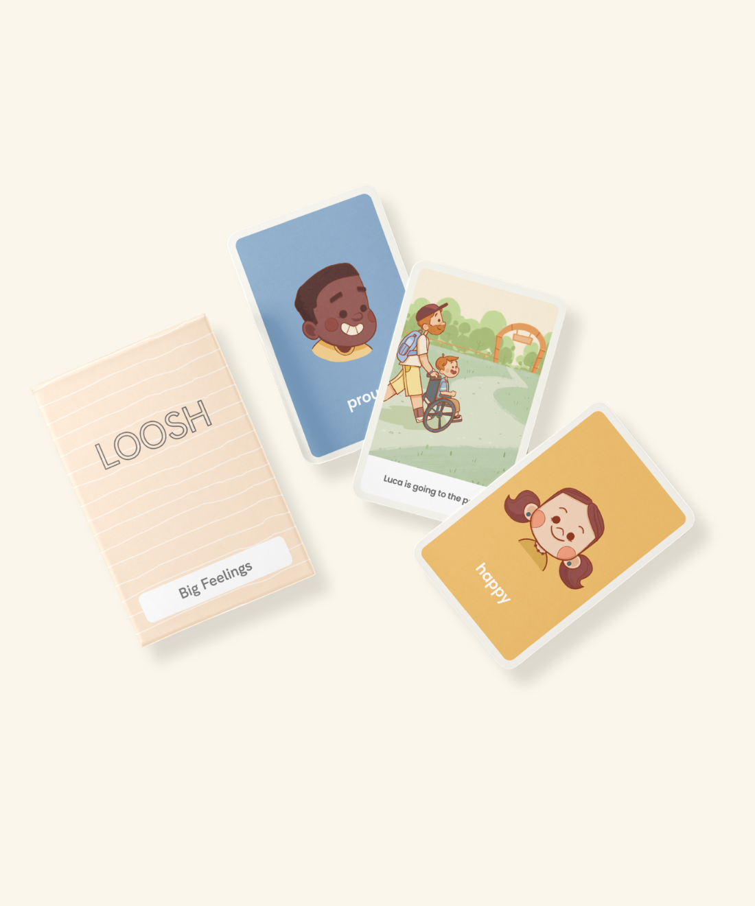 LOOSH Big Feelings Flashcard Activity
