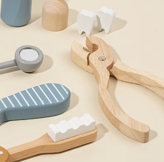 Wooden Dentist Role-play Kit