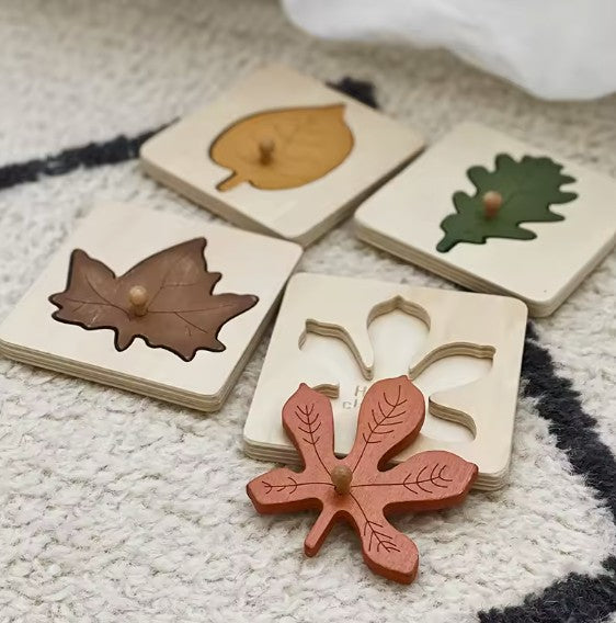 Leaf Puzzle Set - 4 Puzzle Set