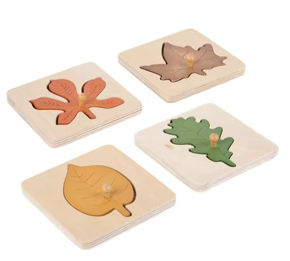 Leaf Puzzle Set - 4 Puzzle Set