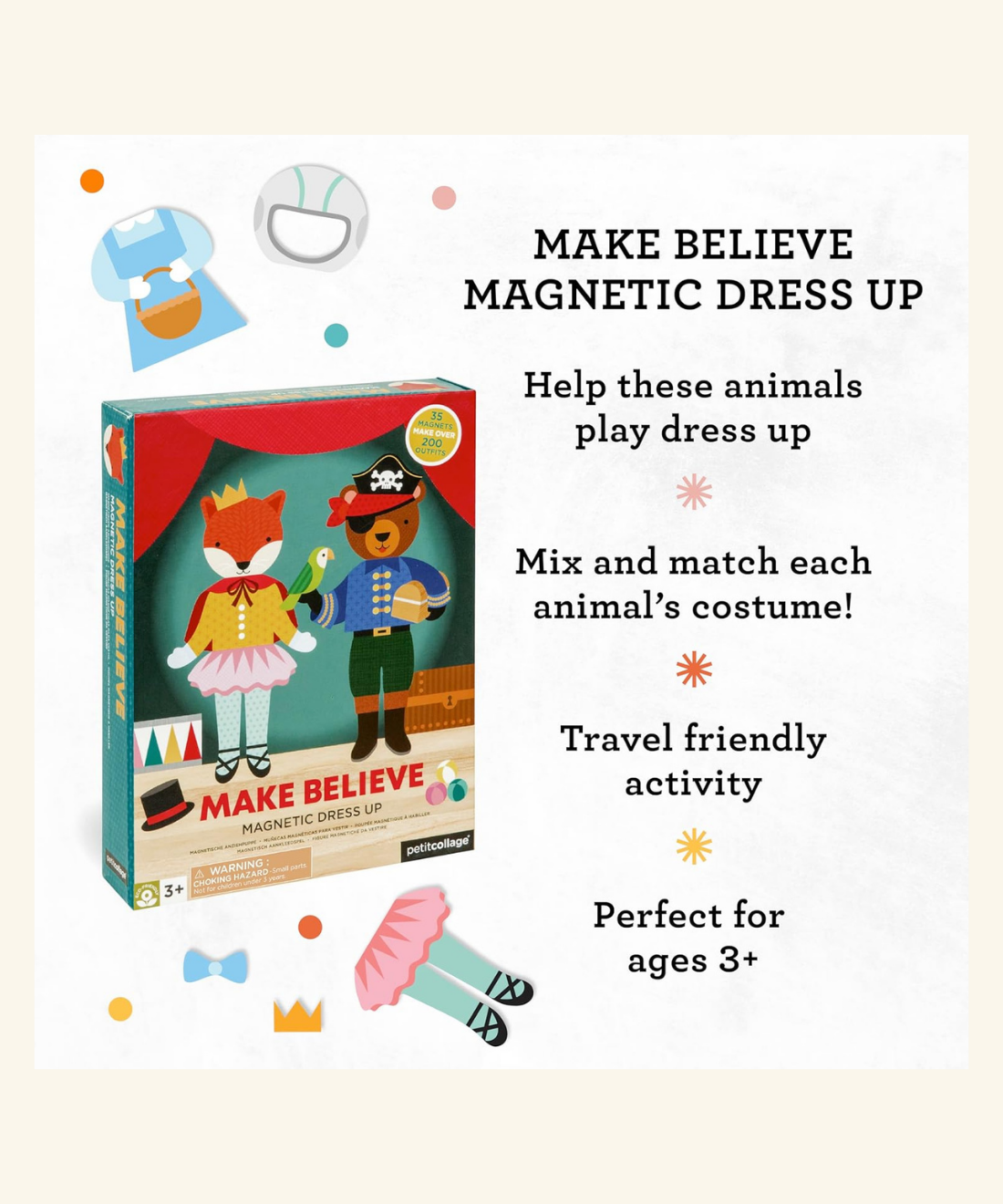 Magnetic Scene & Dress Up Kit