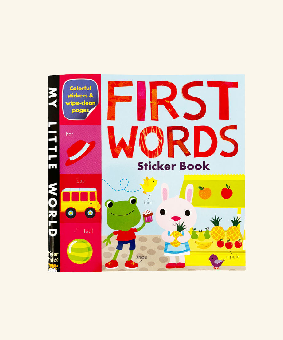 Toddler's First Sticker Book Set - Colors, ABCs, Animals, Farm