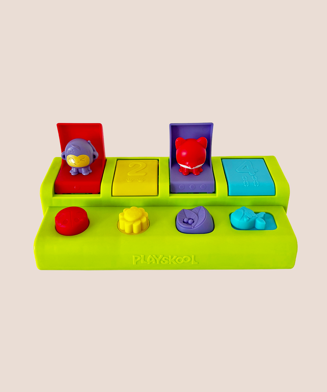 Animal Pop Up Toy - Push, Twist, Slide