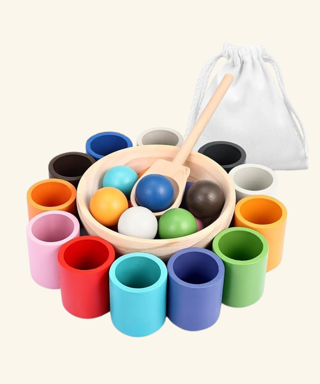 Montessori Ball and Bowl Sorting Set