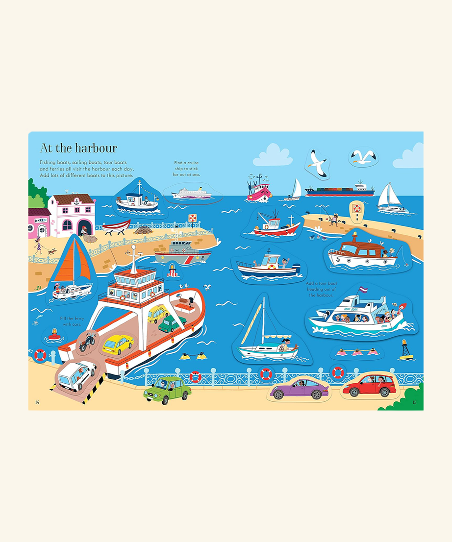 Usborne Travel Sticker Book