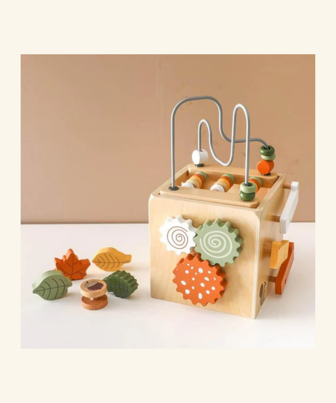 Wooden Forest Activity Cube