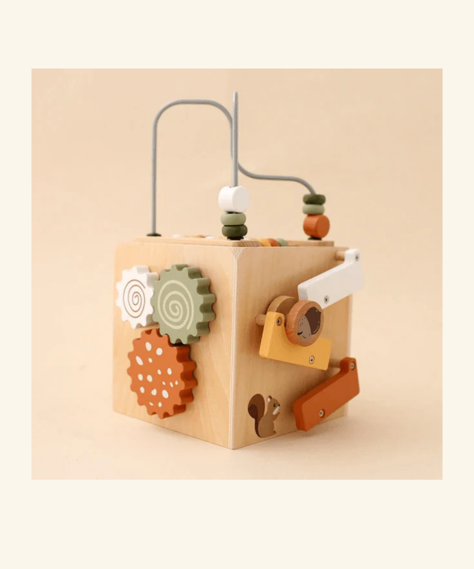Wooden Forest Activity Cube