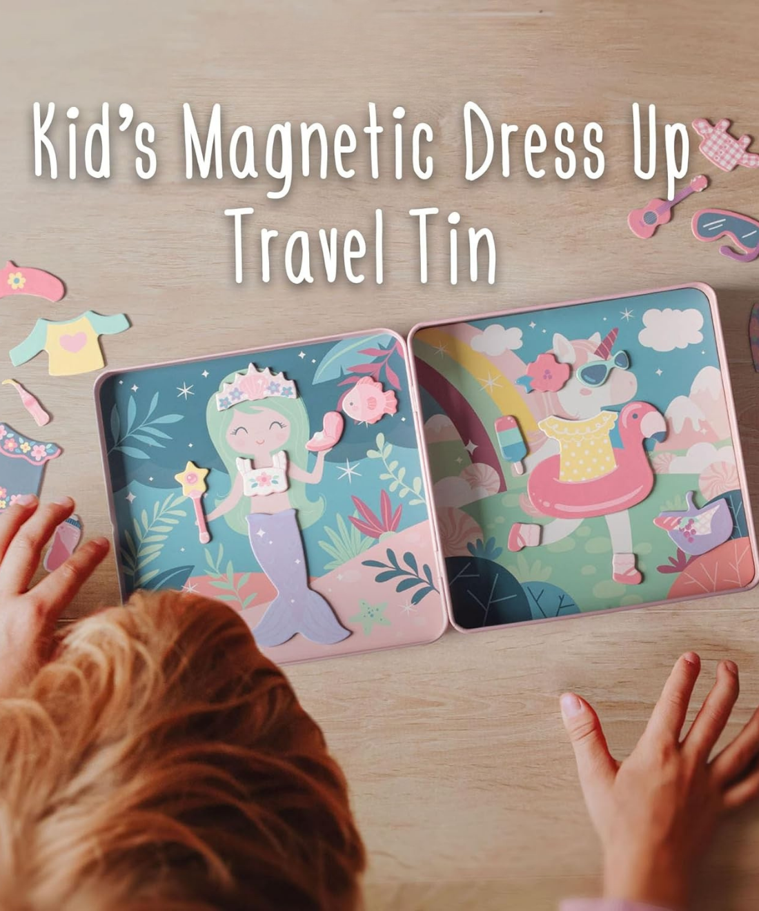 Magnetic Scene & Dress Up Kit - Travel Tin