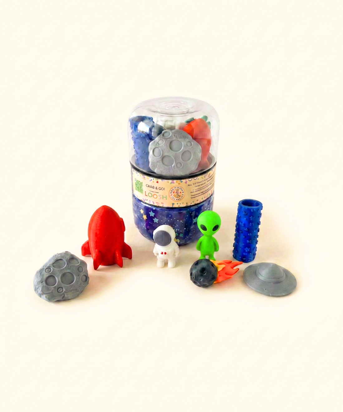 Power of Play x LOOSH Grab & Go Playdough Kit