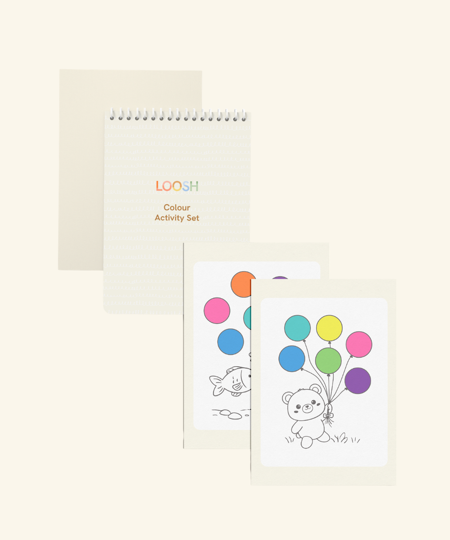 LOOSH Color Match Sticker Activity Book