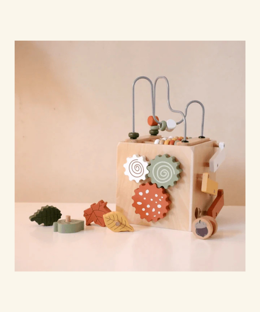 Wooden Forest Activity Cube