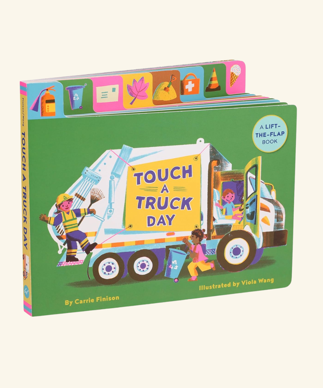 Touch A Truck (Lift The Flap Board Book)