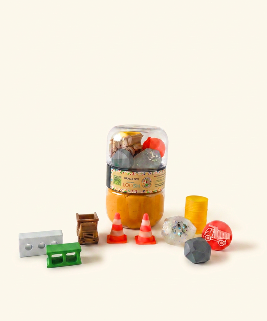 Power of Play x LOOSH Grab & Go Playdough Kit
