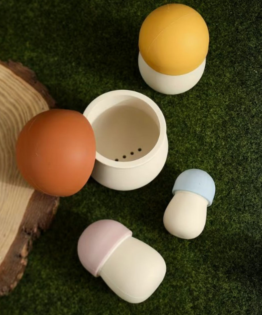 Silicone Nesting Mushroom Set
