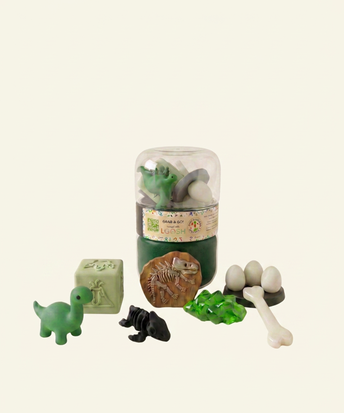 Power of Play x LOOSH Grab & Go Playdough Kit