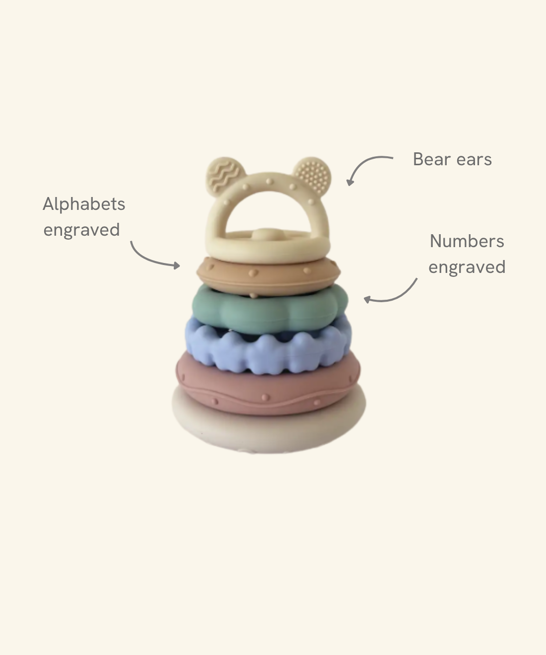 Silicone Stacking Rings