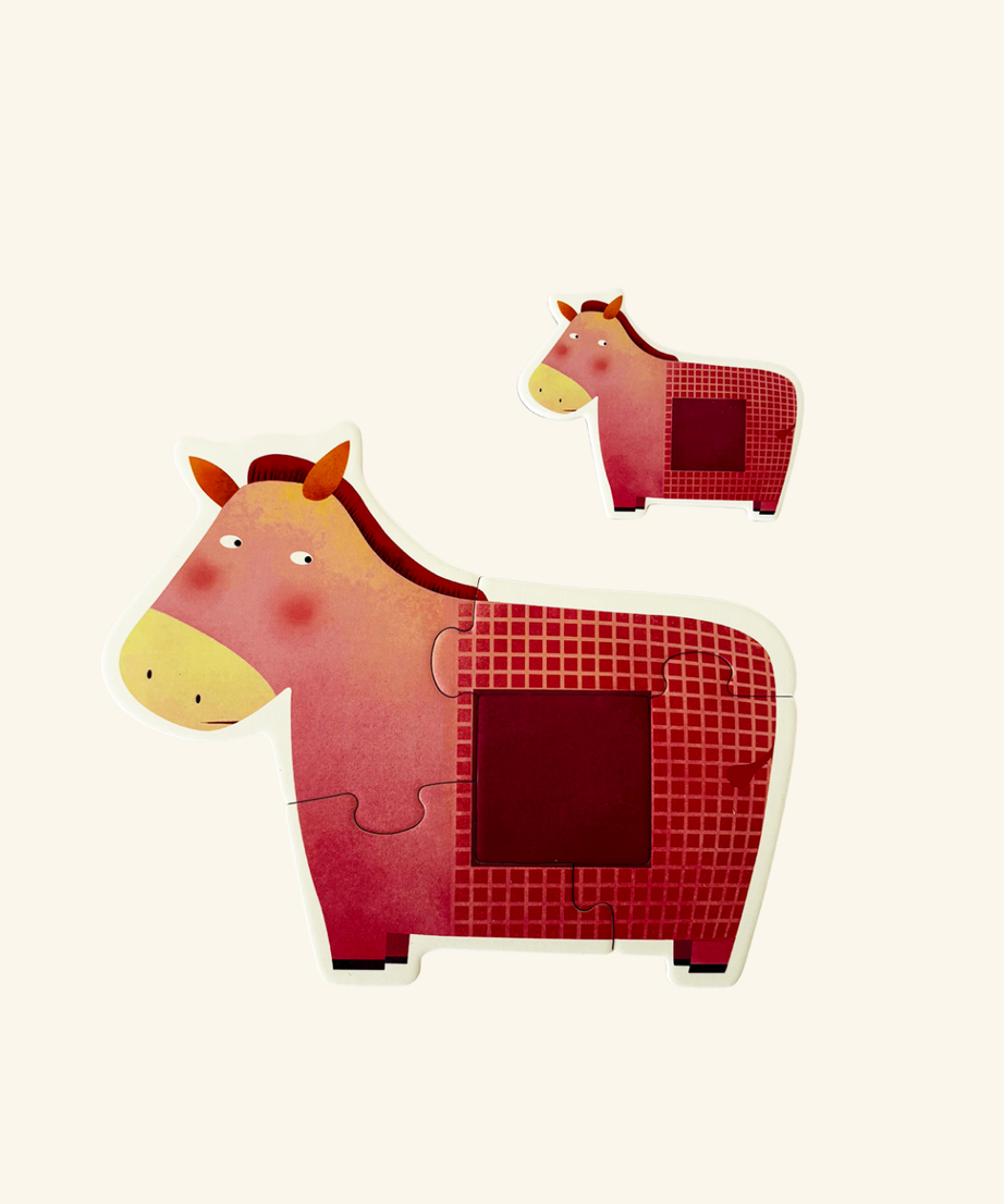 Advanced Animal Puzzles - 4 Puzzle Set