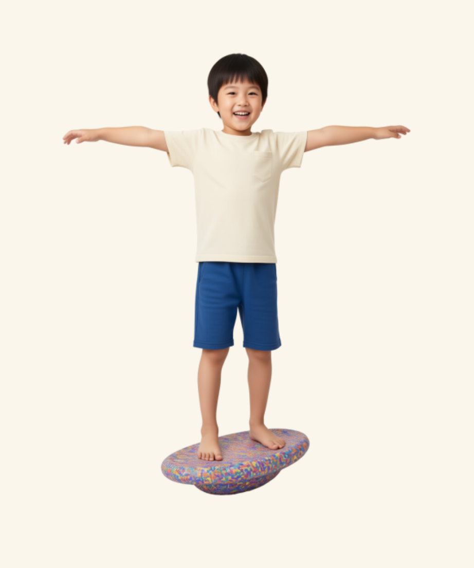 Multicolored Balance Board